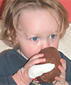 You can hold the egg better with bandaged fingers