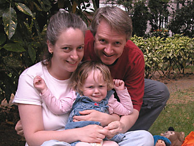 Smiles and frown in the garden